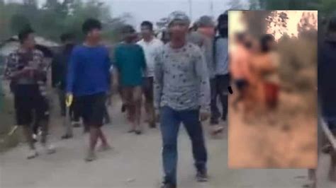 manipur two girls video|Outrage in India over video of Manipur women paraded naked,。